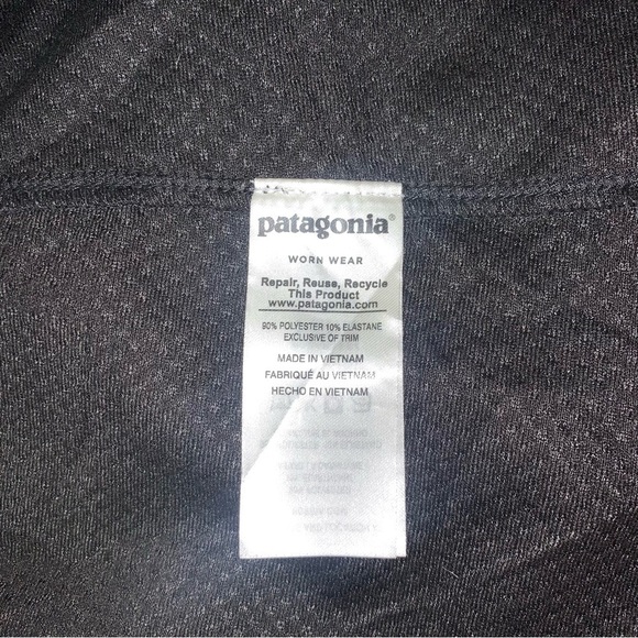 Patagonia Jacket Women's Size Small Black Adze Hybrid Softshell Polartec - Picture 8 of 12